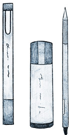 Illustration of pens